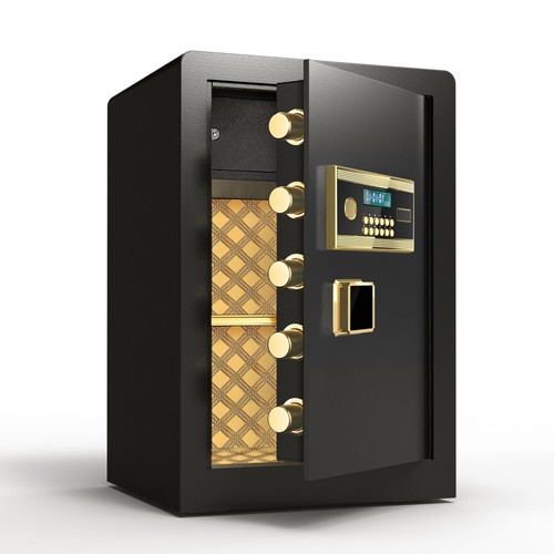 Cassaforte Cassaforte Digitale Sicurezza 2.4 Cub Casa con Doppio Allarme e Tastiera - Foto 4 di 8