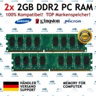 4 GB(2x 2 GB)UDIMM DDR2-800 for Asus P5B Se / P5B-Premium RAM Memory