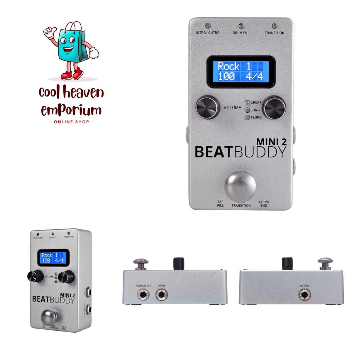 【動作確認済】BeatBuddy MINI 2 / Footswitch+ Singular Sound ( シングラーサウンド ) BeatBuddy MINI 2