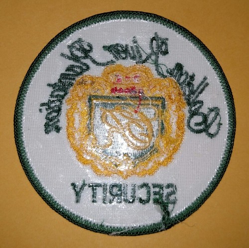 Colletom River Plantation Security Embroidered Uniform Patch - Picture 2 of 2