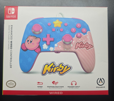 PowerA Enhanced Wired Controller Kirby Edition for Nintendo Switch