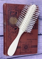 Cepillo de pelo Avon Flair Styler crema cerdas de nailon 8" NUEVO, no tiene caja