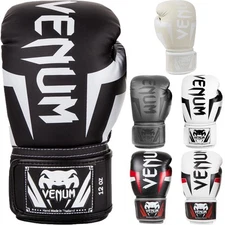 Venum Elite Hook and Loop Training Boxing Gloves