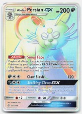 Pokemon - Alolan Persian GX - 257/236 - Cosmic Eclipse - Rainbow Rare - NM on eBay