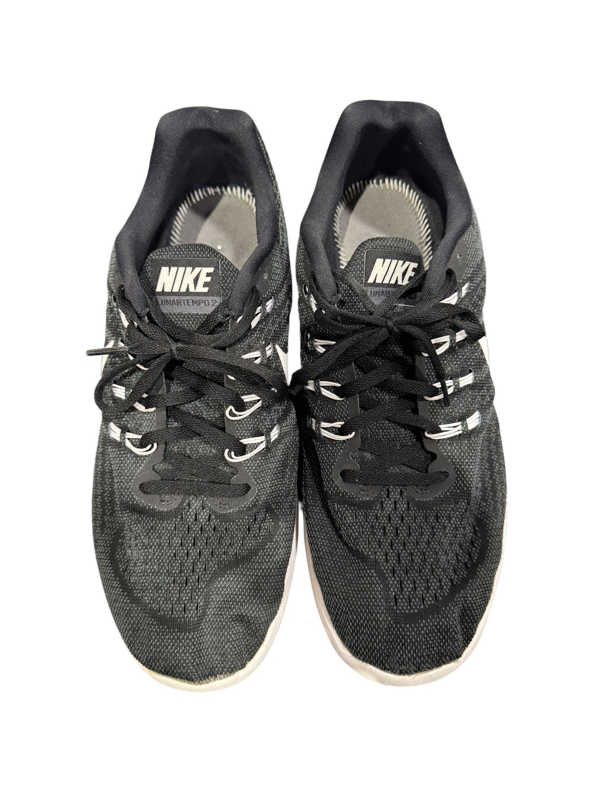 Nike LunarTempo 2 'Black/White' Sz 12 Mod Used