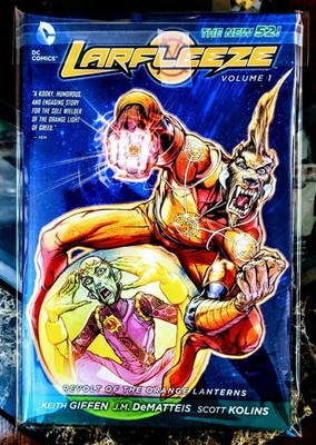 洋書 lazlo parker Larfleeze Vol., Volume 1 Revolt of the Orange Lanterns (The New 52