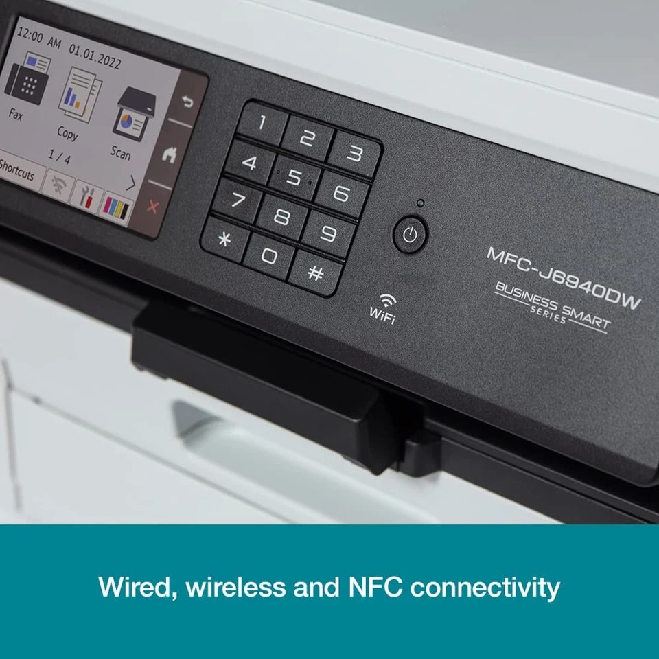 Brother MFC-J6940DW Wireless Colour Inkjet Printer A3 Print Copy Scan Fax - Image 3 of 4