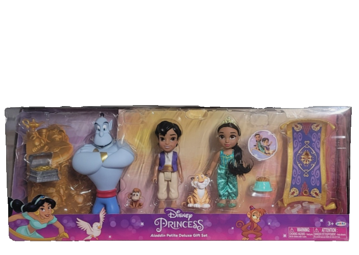Disney Princess ☆ Jasmine & Aladdin Deluxe Gift Set ☆ Doll