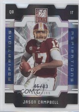 2009 Donruss Elite Aspirations Die-Cut 46/83 Jason Campbell #97 1k5