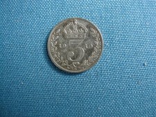 Edward V11 Silver Threepence Coin 1910 / High Grade