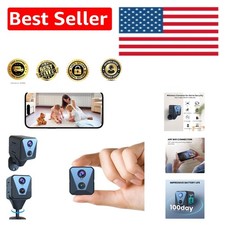 Mini Wireless Surveillance Camera with Night Vision  Motion Detection Alerts