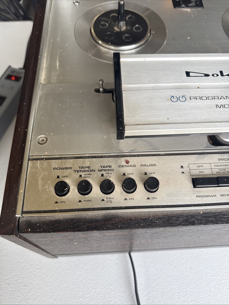 Dokorder 9200 Reel to Reel Recorder Rare Parts Repair | eBay