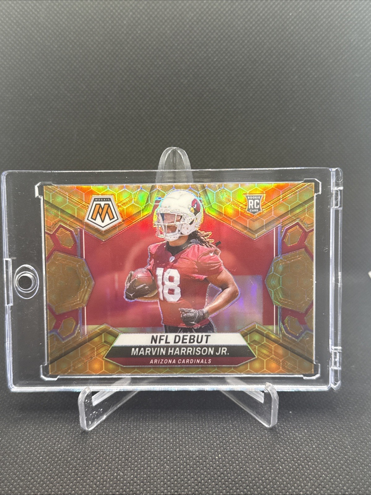 2024 Panini Mosaic - NFL Debut Marvin Harrison Jr. #283 Honeycomb Prizm (RC)