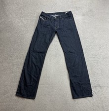 DIESEL Herren Jeans Hose LARKEE W34 L34 Vintage Regular Straight Wash 32220 Blau