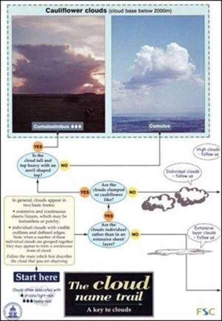 The Cloud Name Trail A Key to Clouds (Wallchart)