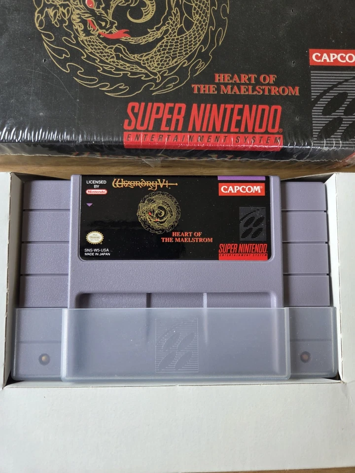 Wizadry VI Heart Of The Maelstrom - Super Nintendo - NTSC U - SNES - Image 4 of 4