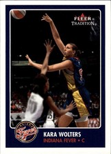 2001 Fleer Tradition WNBA #125 Kara Wolters