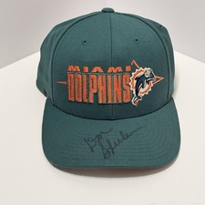 Vintage Miami Dolphins Baseball Cap NFL Starter Pro Line Don Shula Autographed