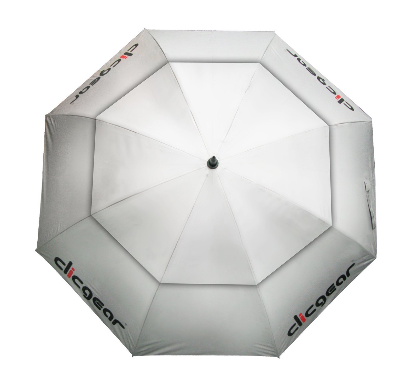 Clicgear Double-Canopy 68 Wind Resistant Umbrella for Sun an