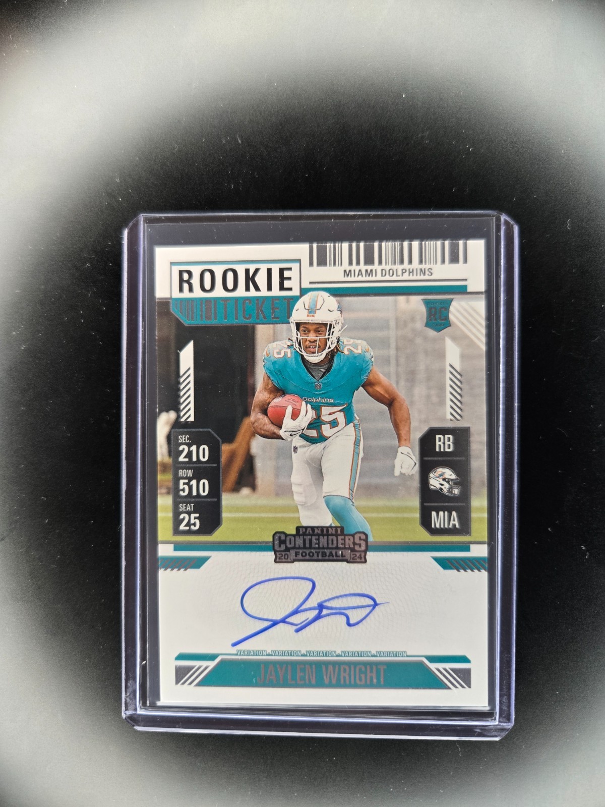 2024 Panini Contenders - Rookie Ticket RPS Variation Jaylen Wright #132 Hobby...