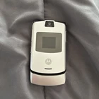 Original Motorola RAZR V3 Unlocked Flip Mobile Phone GSM Bluetooth