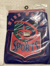 Vintage Disney Wide World Of Sports Poncho Adult Waterproof OSFA Park Rare NIP
