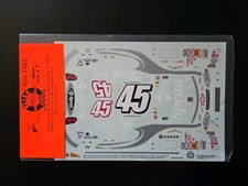 2000 Adam Petty #45 Sprint Chevy 1:24 Busch Car Decal - Slixx Waterslide Decals