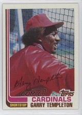 1982 Topps Garry Templeton #288 0ka4