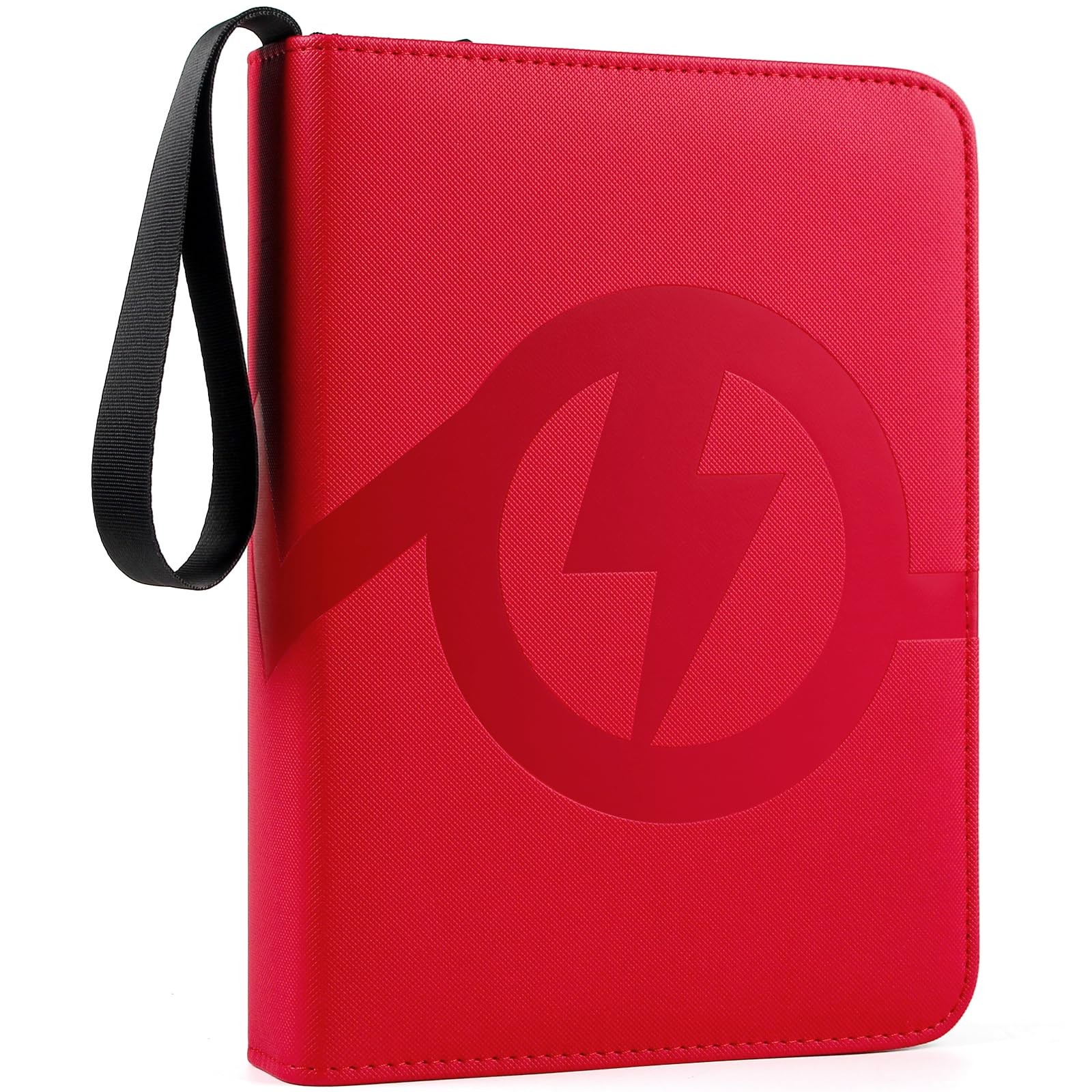 Premium Trading Card Binder 4 Pocket, PU Cover Collection Binder for 400 Card...