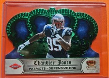 2012 Panini Crown Royale Chandler Jones Emerald RC #165 1/49 - See VIDEO!