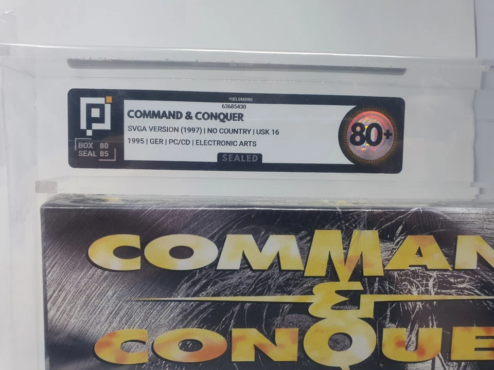 Command & Conquer Teil 1 der Tiberiumkonflikt PC BIG BOX NEU PIXEL (no VGA) - Bild 2 von 4