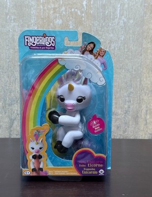 WowWee Fingerlings Baby Unicorn Gigi White