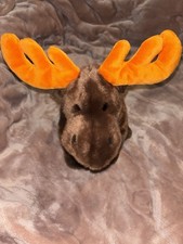 Ty Beanie Buddy Chocolate the Moose 1999 14" Soft Stuffed Plush
