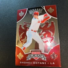 2019 Panini Chronicles - Crusade Shohei Ohtani #12 Holo Prizm