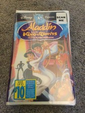 1996 Walt Disney Aladdin and the King of Thieves VHS New Sealed Unopened