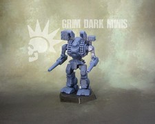 BTech Scale - Warhammer w Open Launchers proxy mech retro style