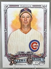 Greg Maddux #41 2025 Topps Allen & Ginter MLB Chicago Cubs