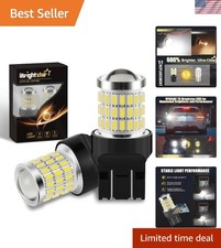 7443 White LED Bulbs 2 Pack