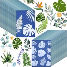120 Sheets Sun Print Paper Kit Cyanotype Solar 4.1 x 5.8 Inch, blue