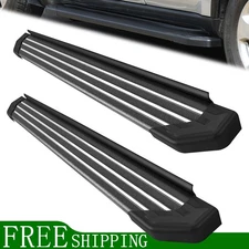 Running Board For 18-23 Traverse/18-23 Buick Enclave Aluminum Flat Step SS Edge