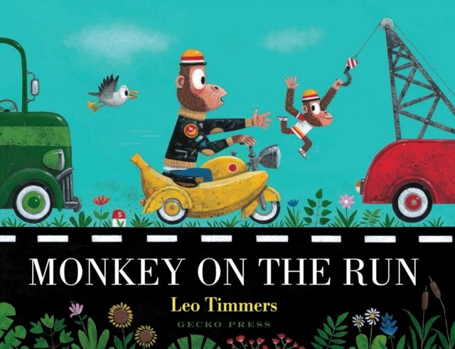 Monkey on the Run by Leo Timmers (Paperback Book)