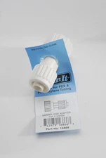 Elkhart Supply 16866 Fresh Water Fitting Flair-It Adapter Straight White Plastic