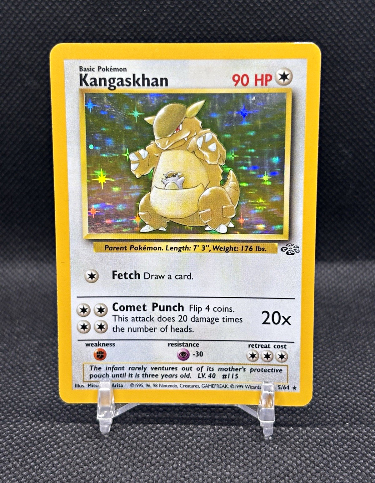 Kangaskhan 05/64 Jungle Unlimited Holo Rare