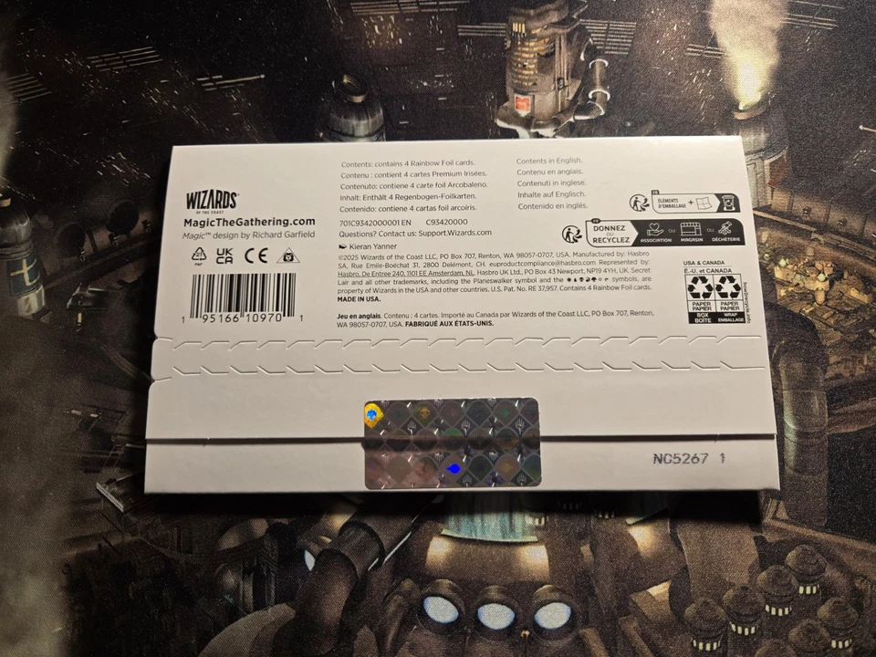 MTG Secret Lair Artist Series - Kieran Yanner FOIL Edition In-Hand Sealed - Image 2 of 2