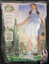 Rubies Wizard of Oz Dorothy Costume Kids Girl's Large Halloween Dress Up
