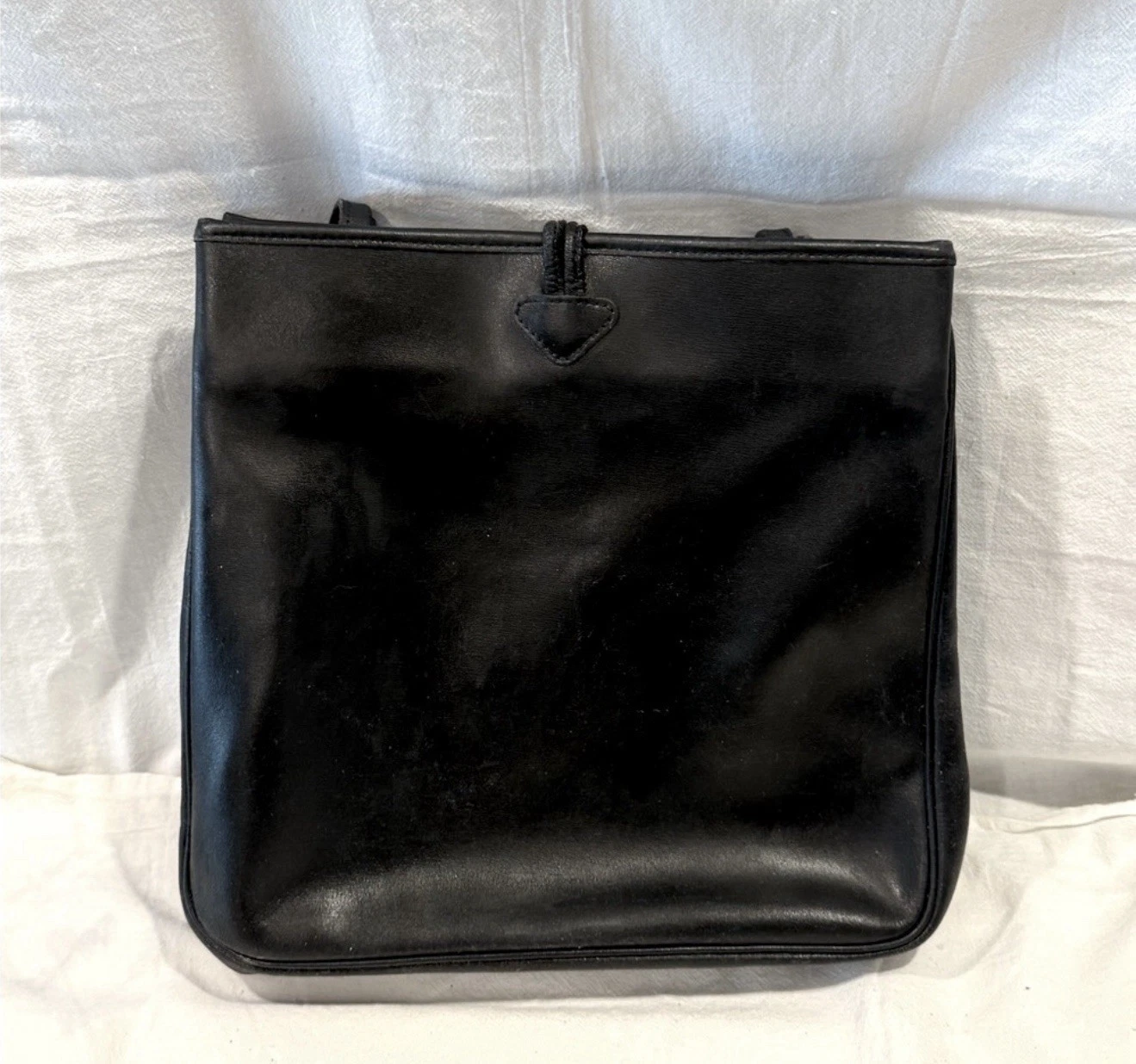 Borsa tote vintage Longchamp usata in ottime condizioni morbida e liscia davvero splendida in pelle