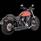 Vance & Hines 18 22 Softail/ Big Shots Staggered PCX Exhaust Black