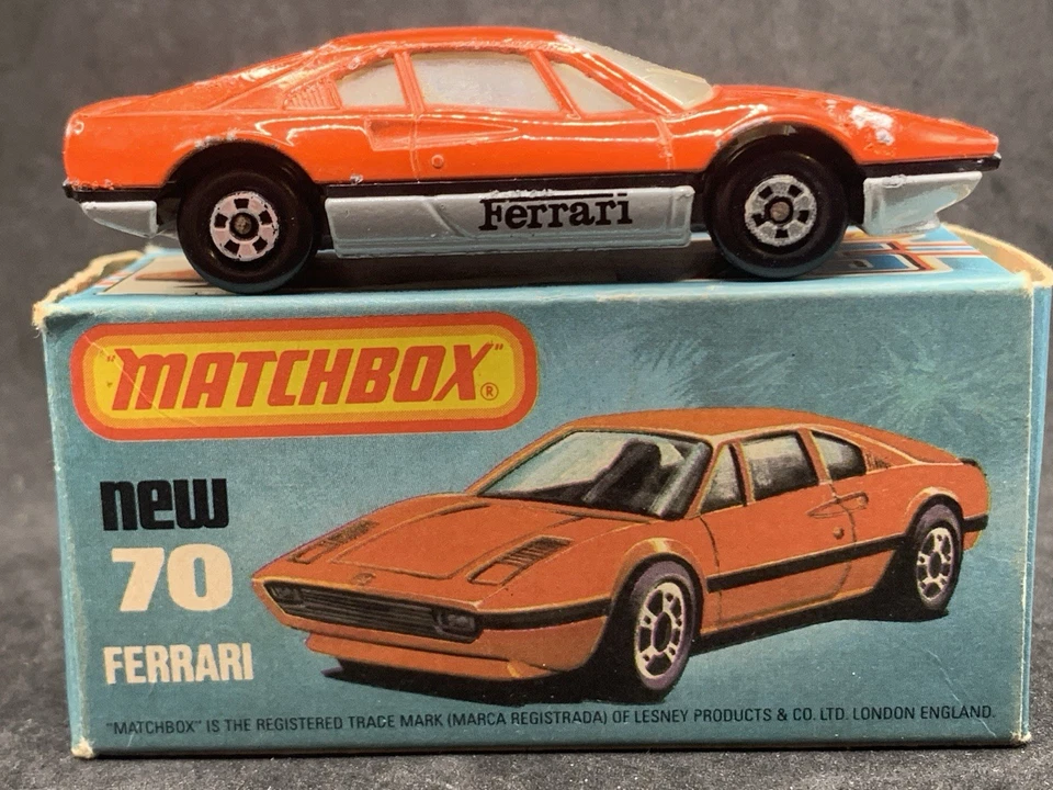 Matchbox Superfast MB70: Ferrari with excellent Type L Box - Image 2 of 4