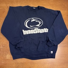 Vintage Penn State Nittany Lions Sweatshirt Mens Medium Blue Crewneck USA 90s
