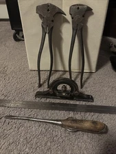 Vintage Tool Lot Crescent Fence Pliers Utica Fence Perfect Handle Screw Lot